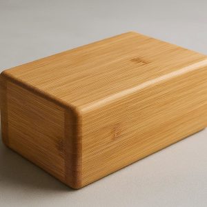 Bamboo Wood Yoga Block for Stability and Aesthetic Appeal