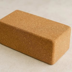 Eco Friendly Cork Yoga Brick Sustainable and Natural Grip