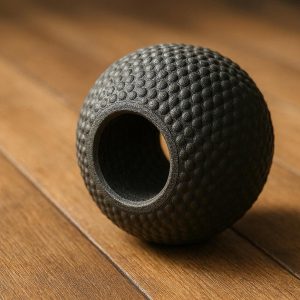 Hollow Core Massage Ball with Rolling Pin Handle