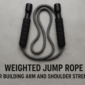 Weighted Jump Rope for Building Arm and Shoulder Strength