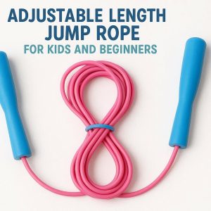 Adjustable Length Jump Rope for Kids and Beginners