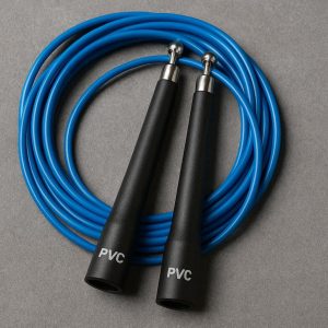 PVC Speed Rope with Ball Bearing Handles for Double Unders